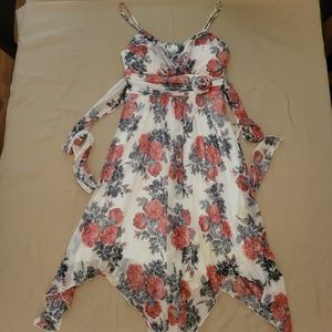 Flower Print Dress